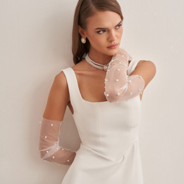 AÉMA DRESS 'SS26 WHİTE